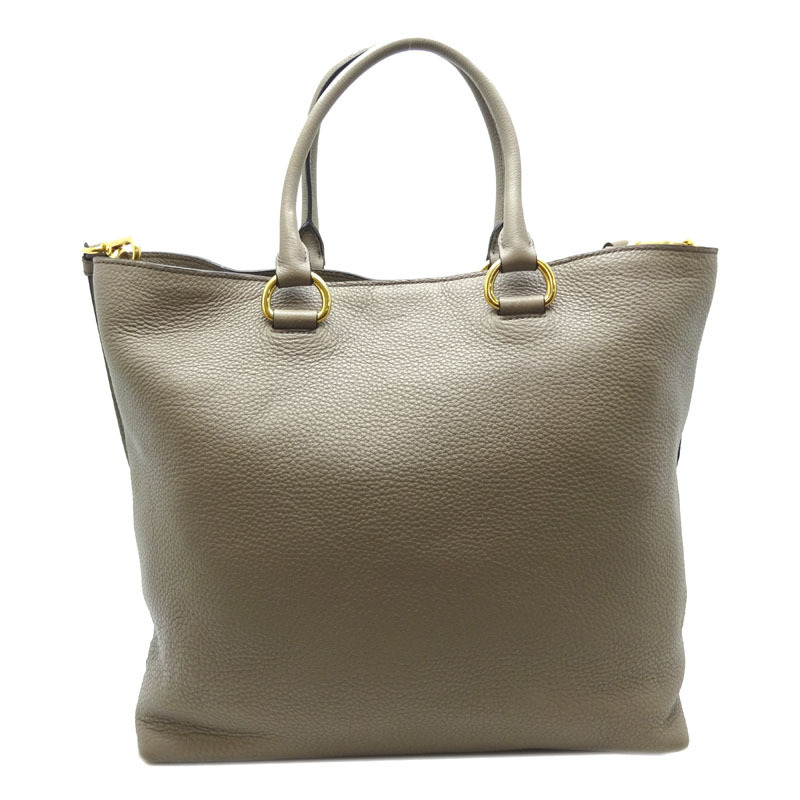 限定カラー PRADA▶︎VIT.DAINOレザートートバッグ2way ARGILLA www