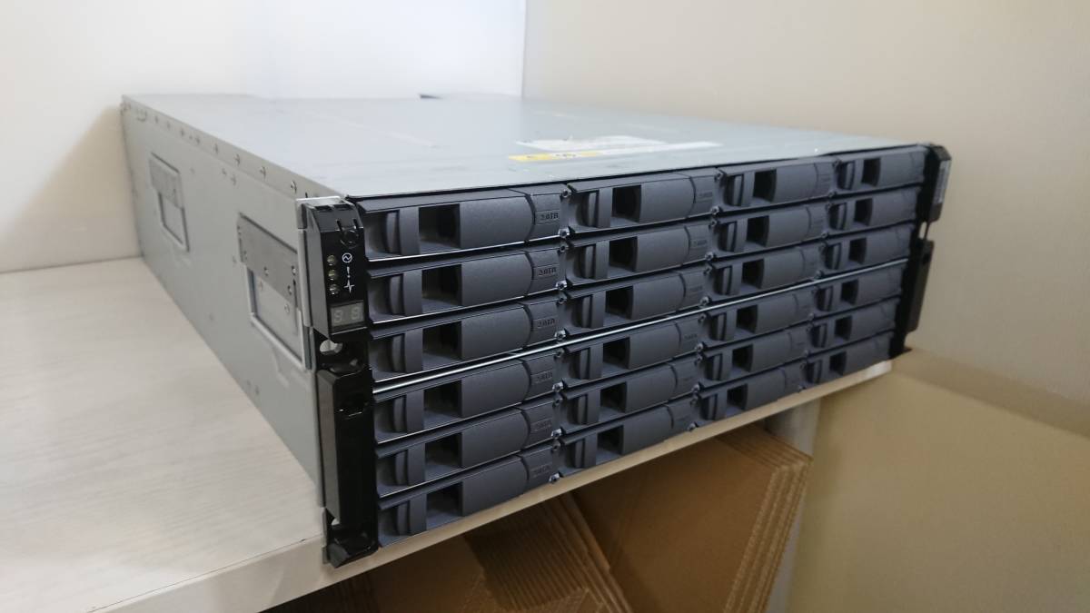 NetApp NAJ-0801 Rackmount Storage Drive Array (2TB 3.5インチ SATA HDD ×24) 動作品