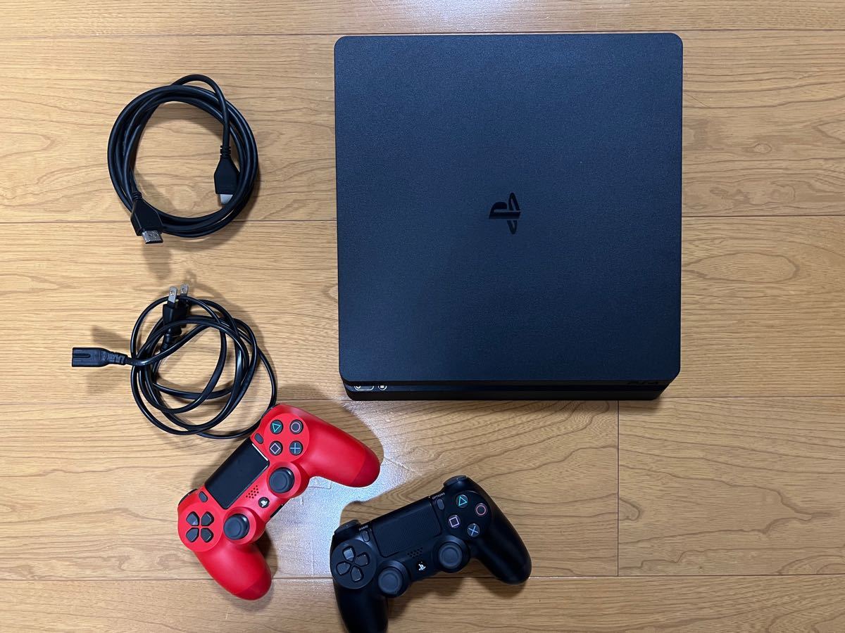 【動作確認済】PS4 CUH-2200 500GB プレステ4 ブラック 本体