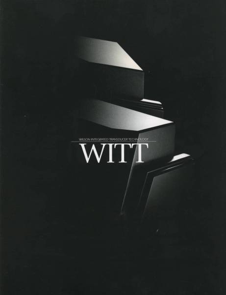 Wilson Audio WITTのカタログ ウィルソンオーディオ 管235_画像1