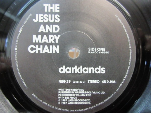 7b/7inch/The Jesus and Mary Chain(Shoegazer)/超限定盤/見開き_画像3
