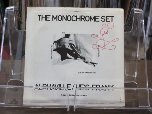 7b/7inch/ネオアコ/The Monochrome set/直筆サイン入/He's Frank_画像1