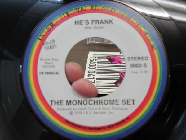 7b/7inch/ネオアコ/The Monochrome set/直筆サイン入/He's Frank_画像3