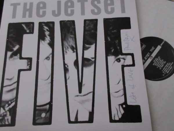 ee/レコード/The JETSET/直筆サイン入/FIVE/モッズ,Neo Mods_画像1