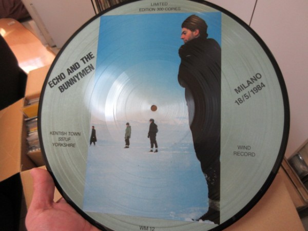 ff/ピクチャー盤/Echo & The Bunnymen/300枚限定 Milano 1984_画像1