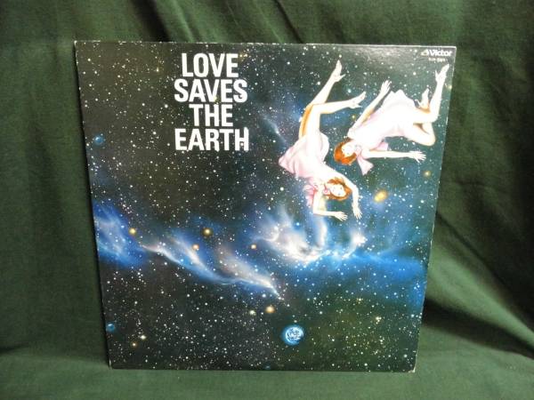 O.S.T.大野雄二/ LOVE SAVES THE EARTH 24時間テレビ愛は地球を救う●LP　ピンクレディー_画像1