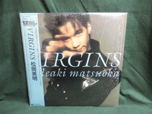 松岡英明/VIRGINS●帯付き12inch_画像1