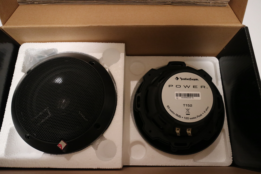 ロックフォード パワーシリーズ 2wayスピーカー T152 2セット-