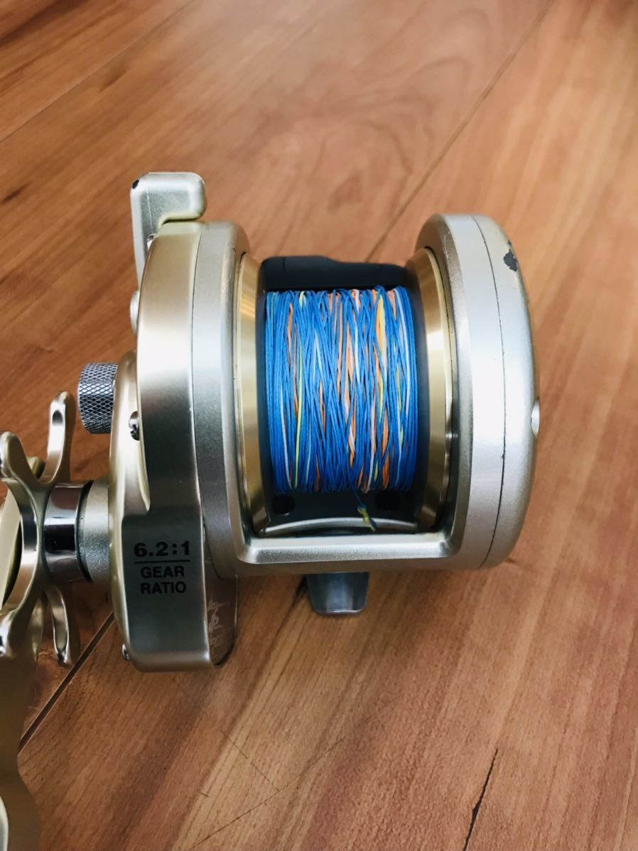 美品　シマノオシアジガーEV2500HG SHIMANO OCEA JIGGER 右ハンドル シマノオシアジガー ジギング等に　機関良好！ライン付き！_画像5