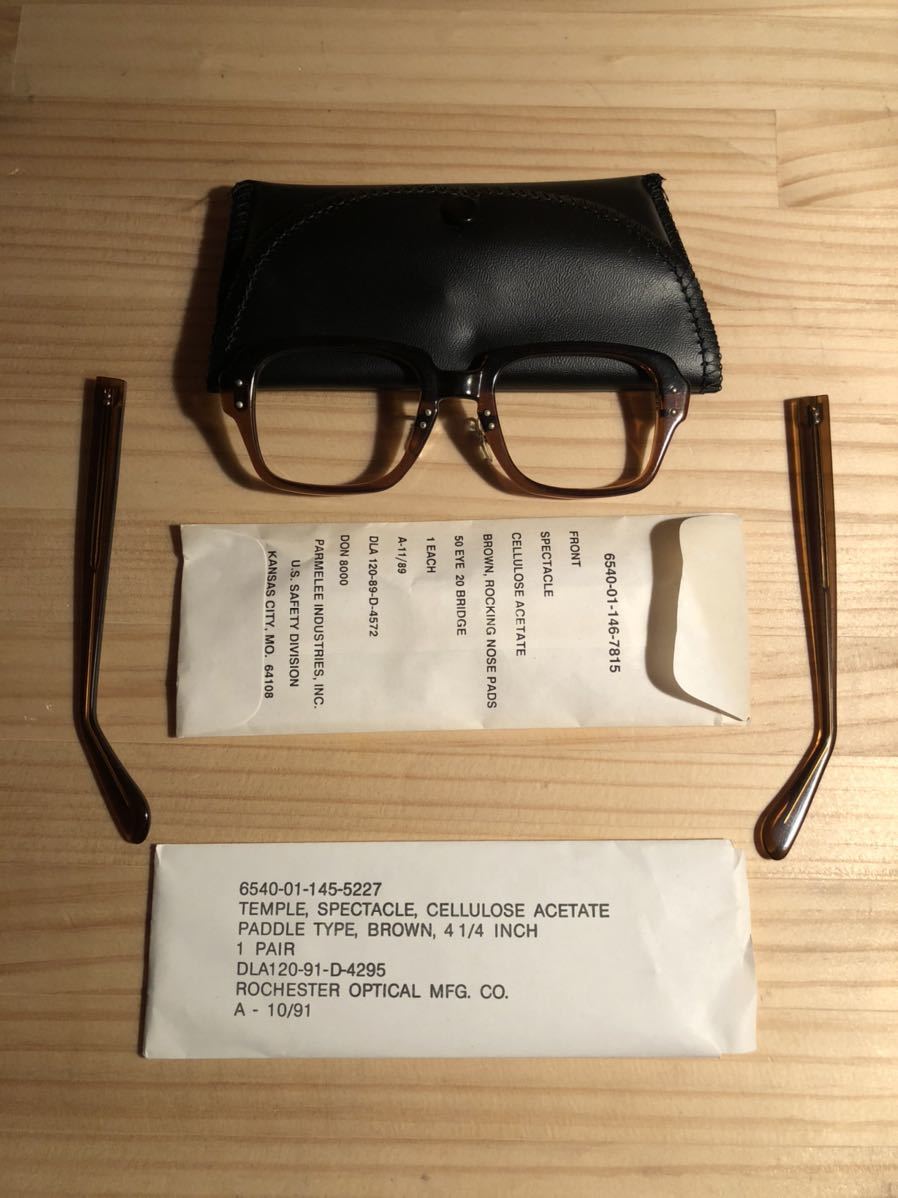 最大2000円引き マラソン期間 デッドストック USS FEMALE 眼鏡 48 20 GI glasses 通販 