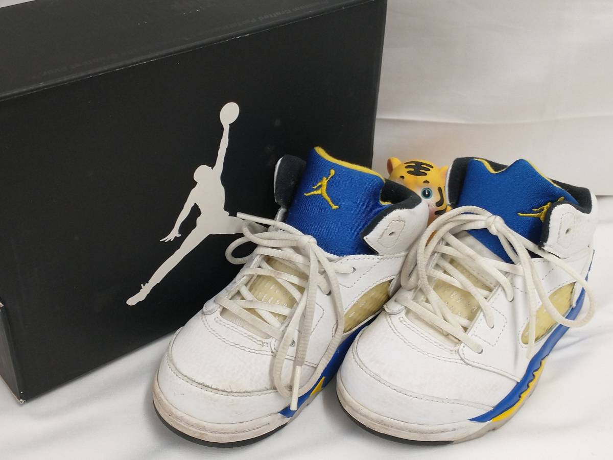 低価格で大人気のキッズ靴NIKE ナイキ 5 440890-189 AIR JORDAN retro エアジョーダン キッズ