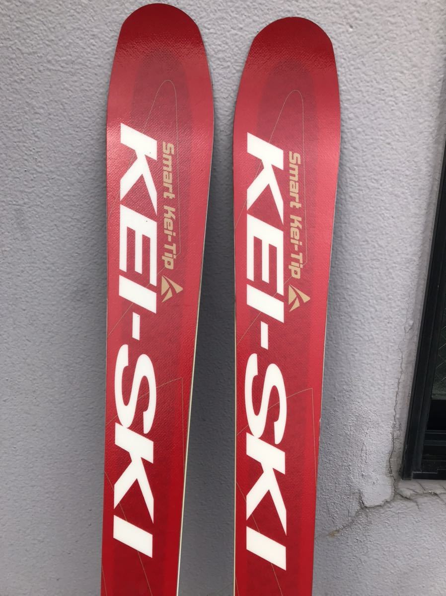 KEI-SKI AR13 166cm ハンドメイド 希少 DEMO デモ 小回り SAPPORO-MADE 札幌製 ケイスキー 小森スキー_画像2