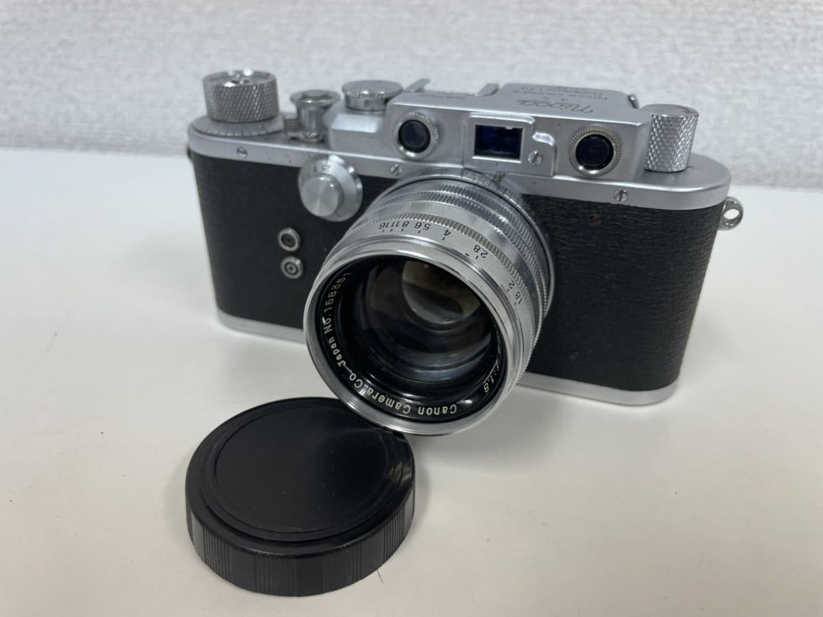 nicca 3-S カメラ レンジファインダー レンズ canon 50mm f:1.8 nicca 3-S カメラ レンジファインダー レンズ canon 50mm f:1.8