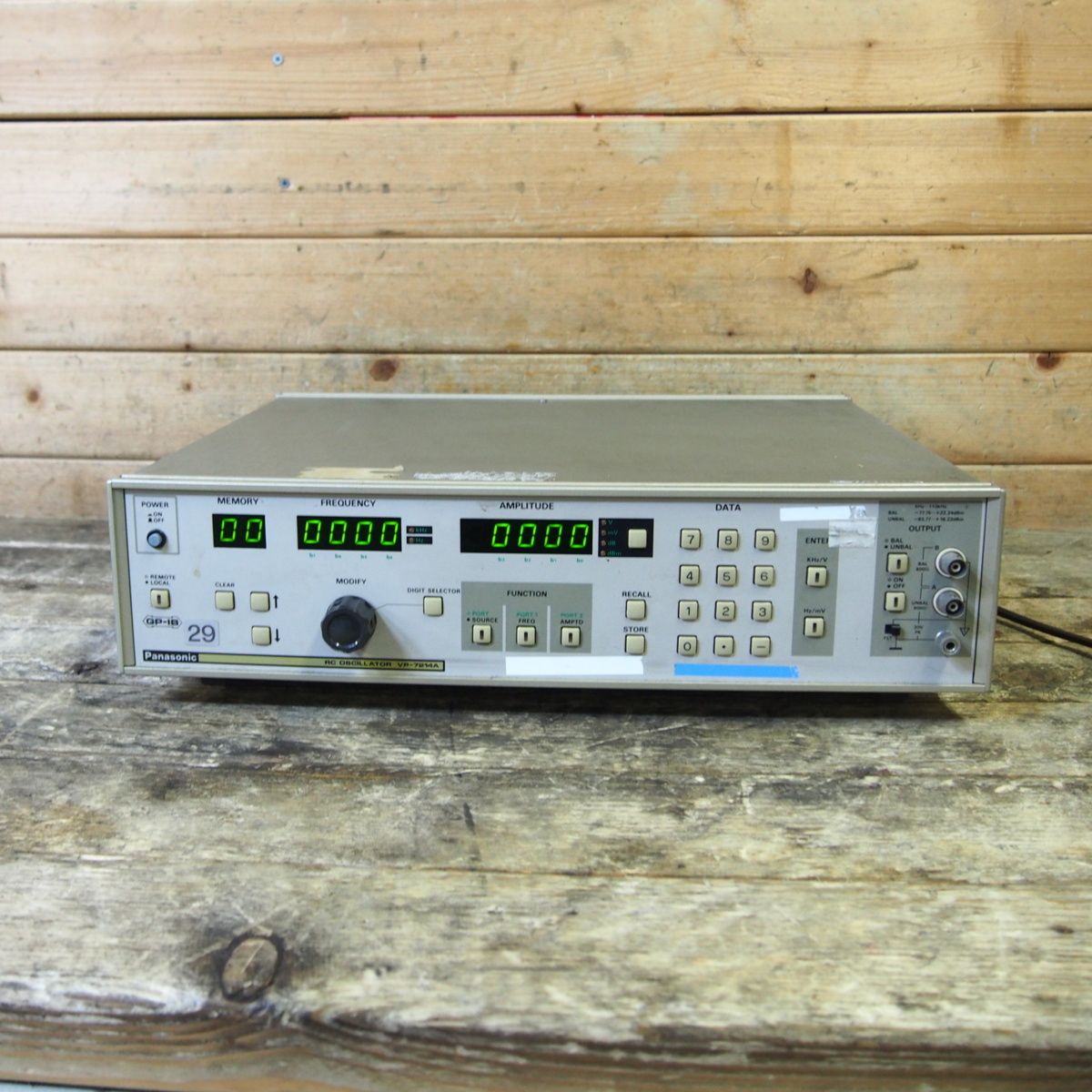 Yahoo!オークション - Panasonic パナソニック VP-7214A Yahoo!オークション - Panasonic パナソニック VP-7214A
