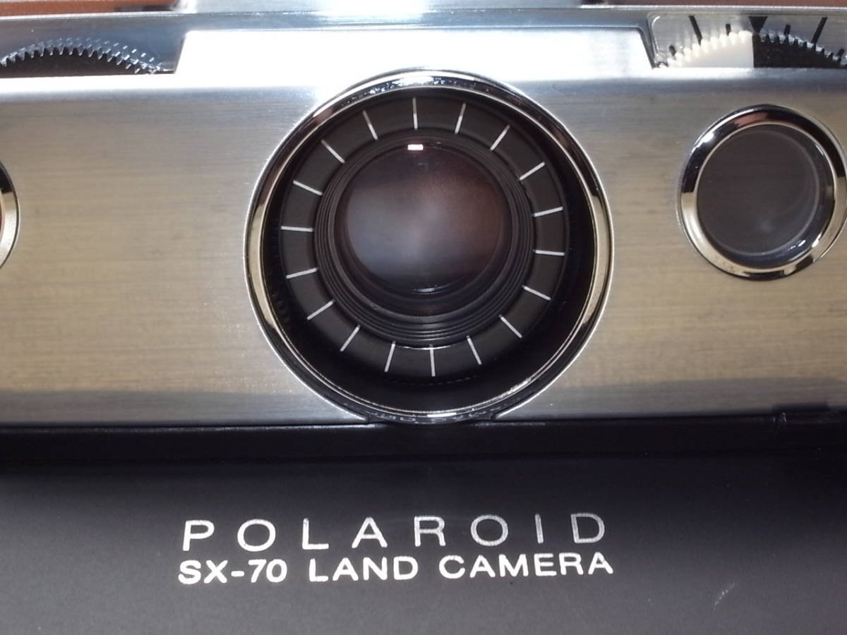 綺麗! ポラロイド Polaroid SX-70 コードネームアラジン 点検清掃・動作＆撮影確認済みです！_画像6