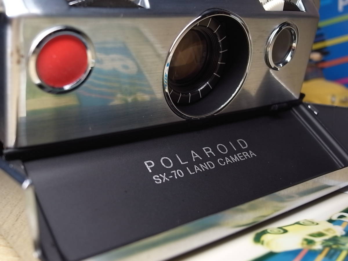 綺麗! ポラロイド Polaroid SX-70 コードネームアラジン 点検清掃・動作＆撮影確認済みです！_画像4