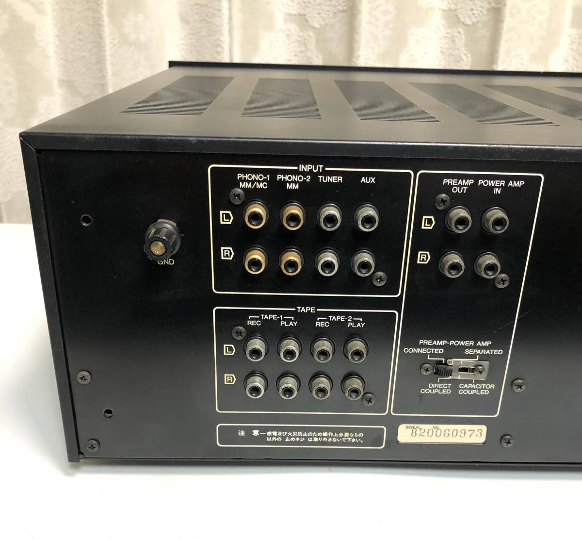 SANSUI プリメインアンプ AU-D707 MADE IN JAPAN Sansui サンスイ/山水 AU-D707 プリメインアンプ item details