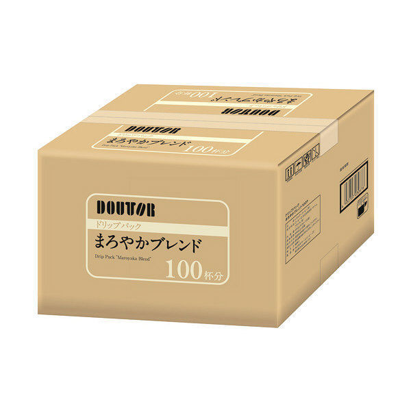 ドトール☆ドリップコーヒー☆まろやかブレンド　１００袋入(１ケース)　送料込み