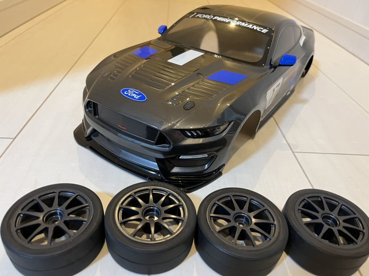 未使用】タミヤ フォード マスタング GT4 XB メーカー塗装済み 未使用】タミヤ フォード マスタング GT4 XB メーカー塗装済み