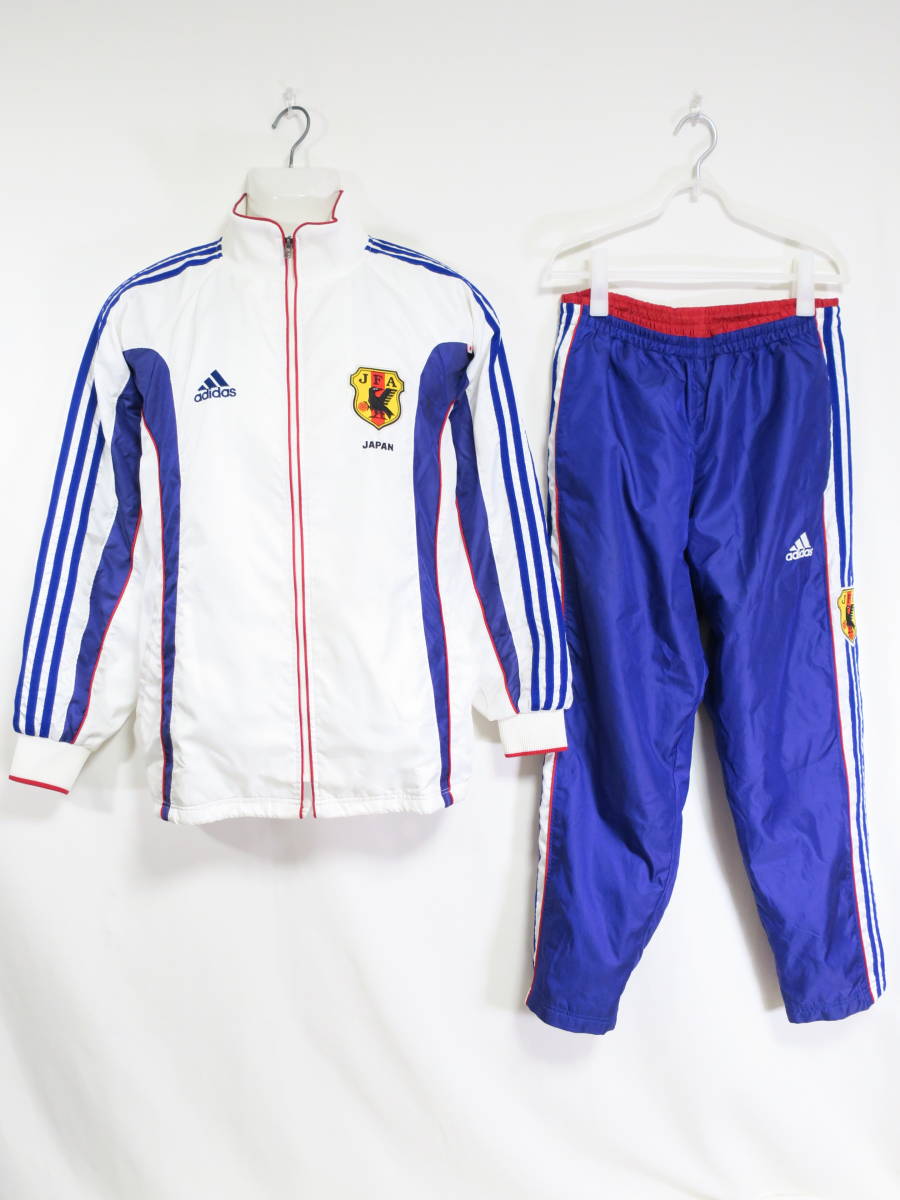 日本代表 トレーニングウェア ジャージ 上下セット M アディダス ADIDAS JAPAN JFA サッカー ジャージ ウインドブレーカー_画像1