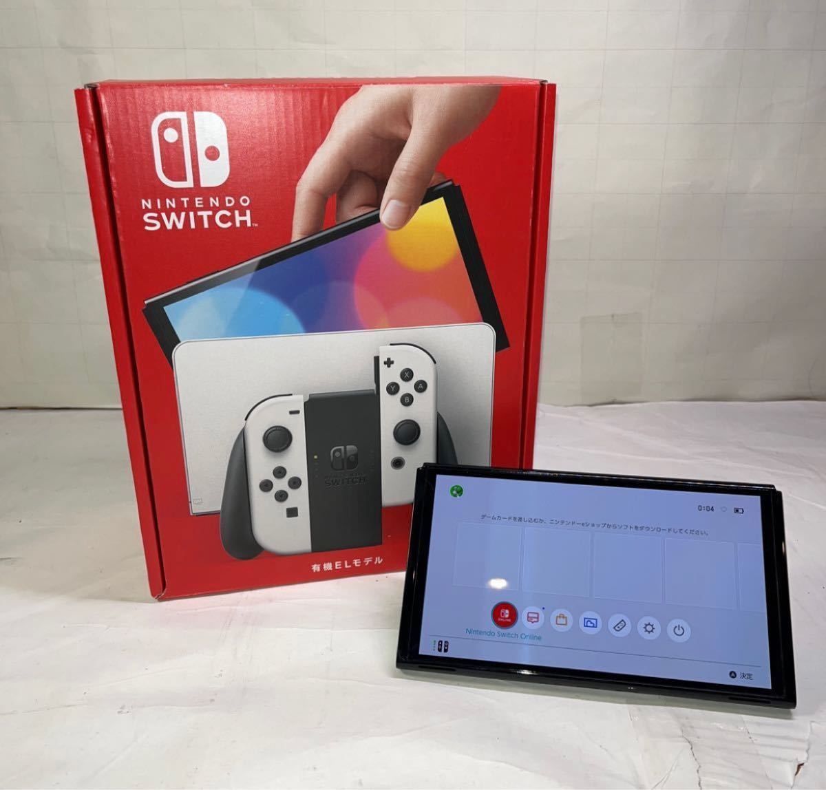 美品!ダウンロードソフト付き!Nintendo Switch 有機EL本体 | www