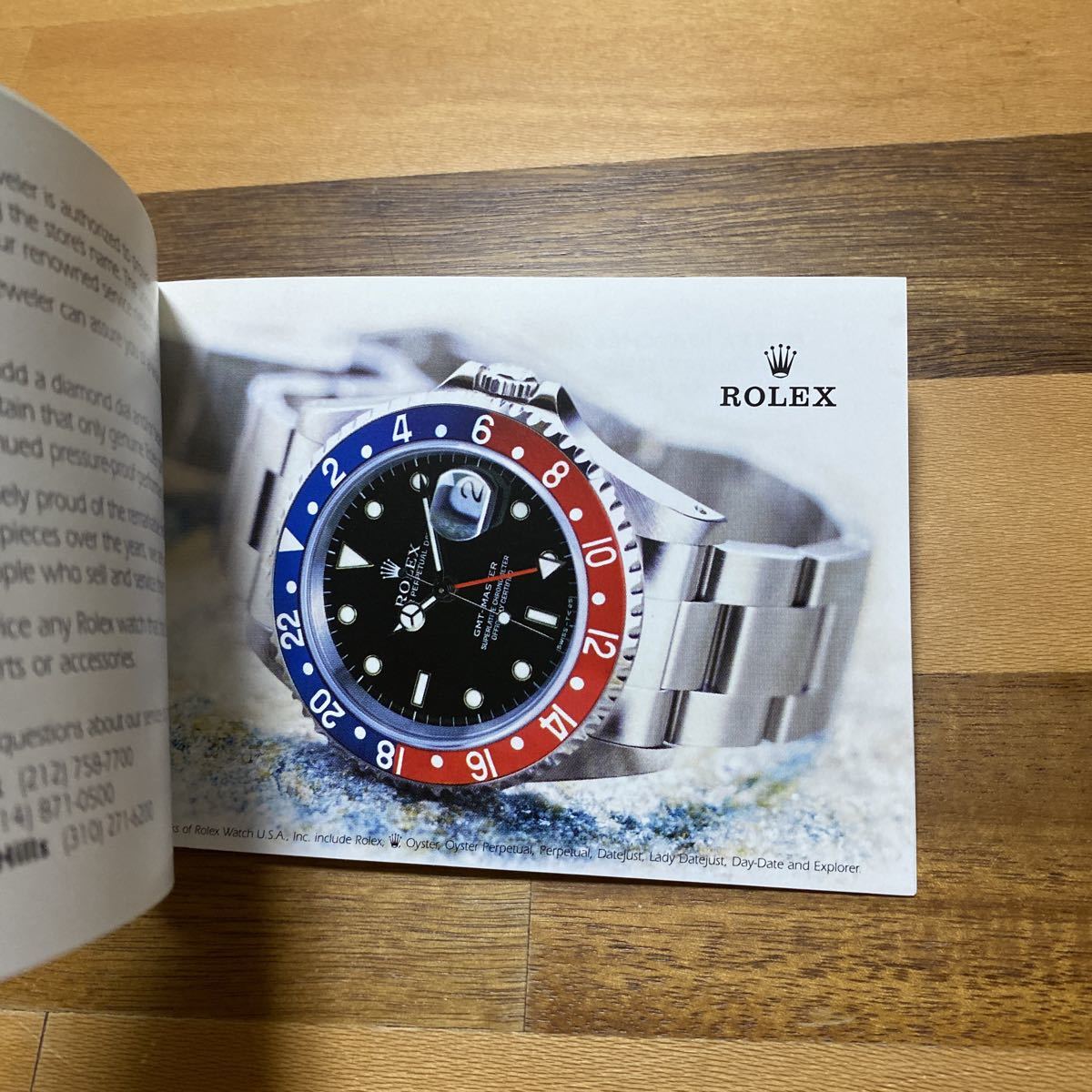 1654【希少必見】ロレックス 冊子 Rolex 定形郵便94円可能の画像3