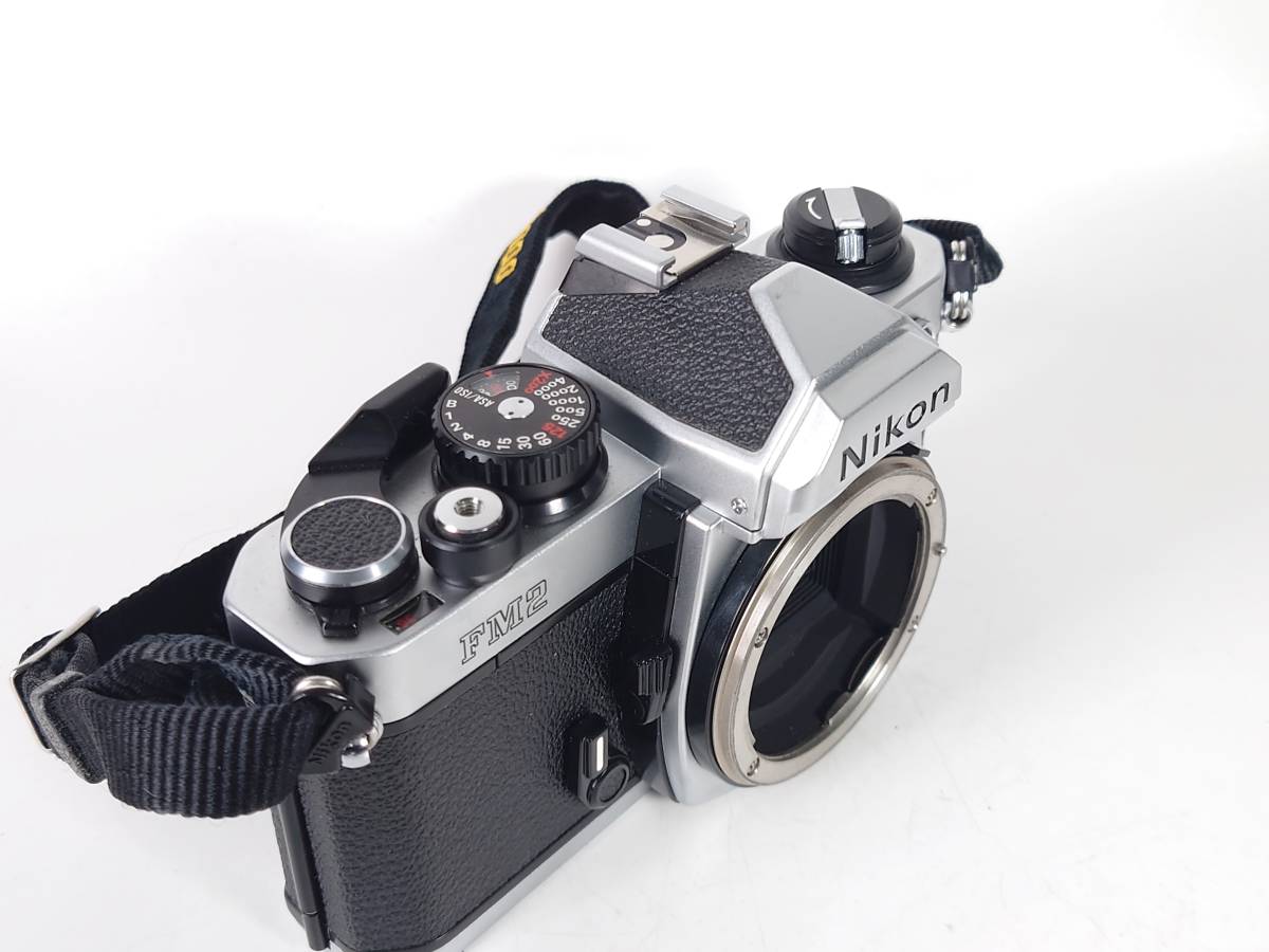 1スタ 美品 Nikon FM2 + Ai-S NIKKOR 28mm F2.8 フィルム 一眼レフ カメラ ニコン 動作OK 1円 ヱOA4