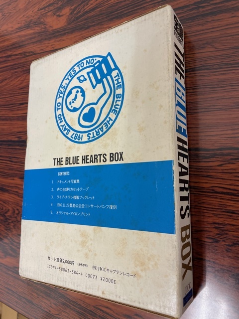  очень редкий негодный версия 2* The * Blue Hearts *THE BLUE HEARTS BOX*.книга@hiroto подлинный остров . выгода RYDERSLAUGHINNOSESASTARCLUBKENZI&THETRIPSThe STRUMMERSCOBRA