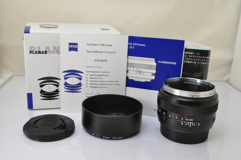 割引価格 ZE F1.4 50mm T* Planar Zeiss Carl 新品級 Lens w/Box♪♪#1467eX キヤノン - キヤノン  - www.tribuna.org.mx