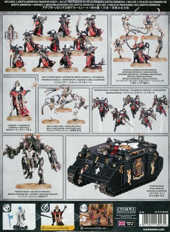 コンバットパトロール】アデプタ・ソロリタス COMBAT PATROL: ADEPTA