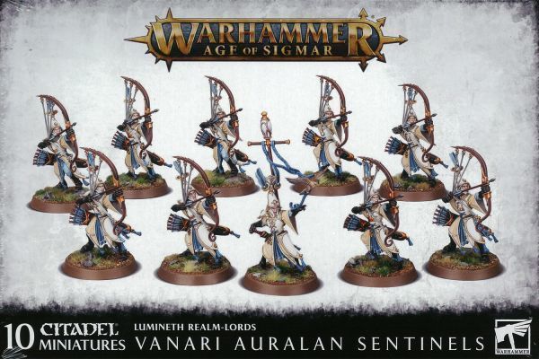 【ルミネス・レルムロード】ヴァナーリ・オーララン・センチネル Vanari Auralan Sentinels[87-58][WARHAMMER A.O.S]ウォーハンマー