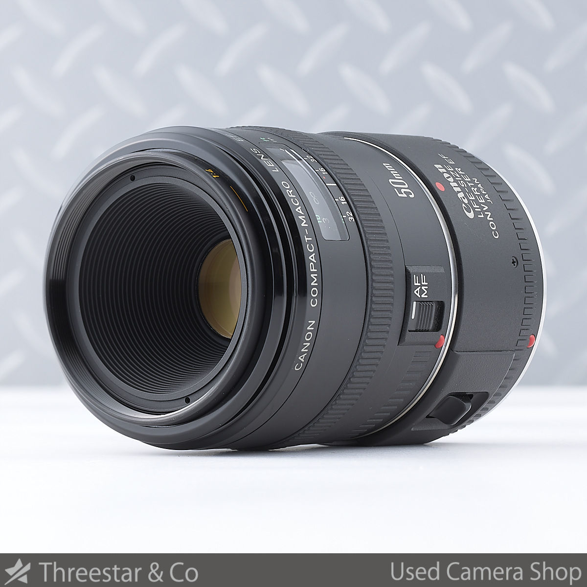 ☆セール キヤノン EF50mmF2.5コンパクトマクロと専用ライフサイズ