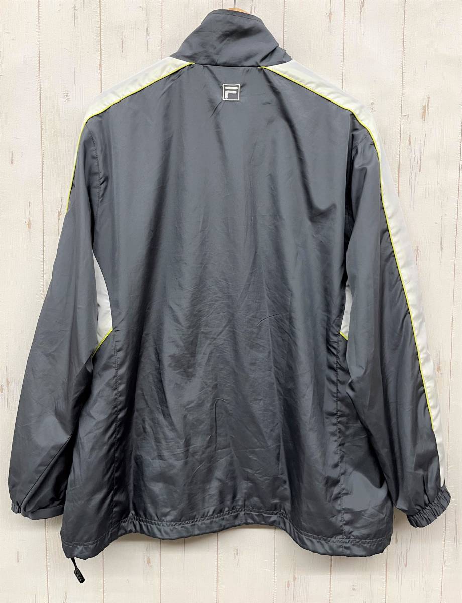 FILA filler * windbreaker jacket jumper pants * setup *L size * gray * sport training running 