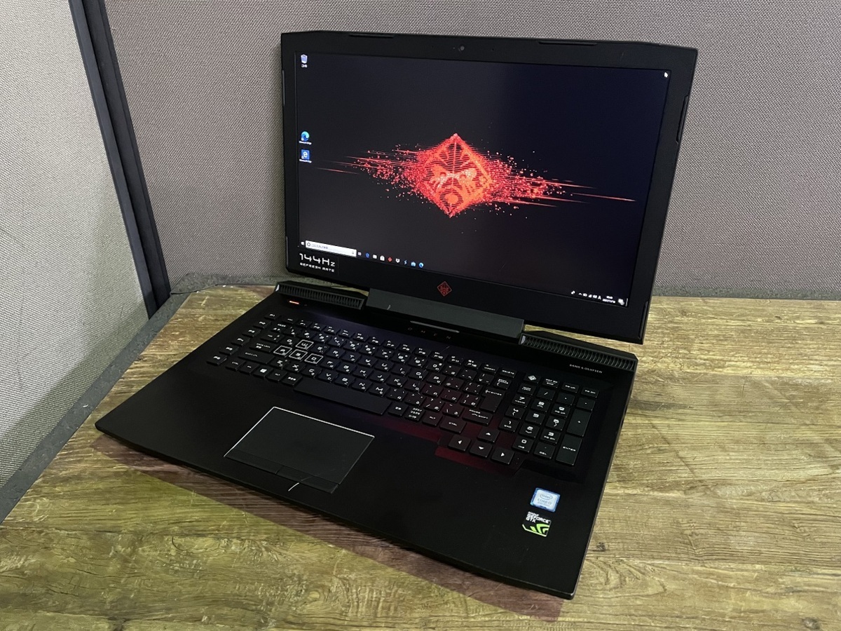 HP ゲーミングノート OMEN 17-an132TX [17.3型/GTX1060/Corei7-8750H