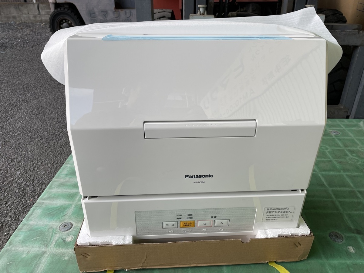 Panasonic/パナソニック 食器洗い乾燥機 NP-TCM4 ホワイト 2021年製