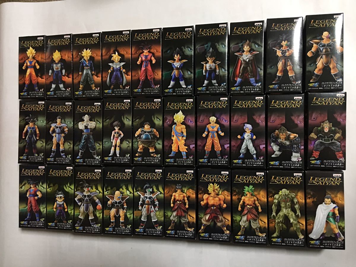 極美品 ドラゴンボール コレクタブルフィギュア legend of saiyan vol1