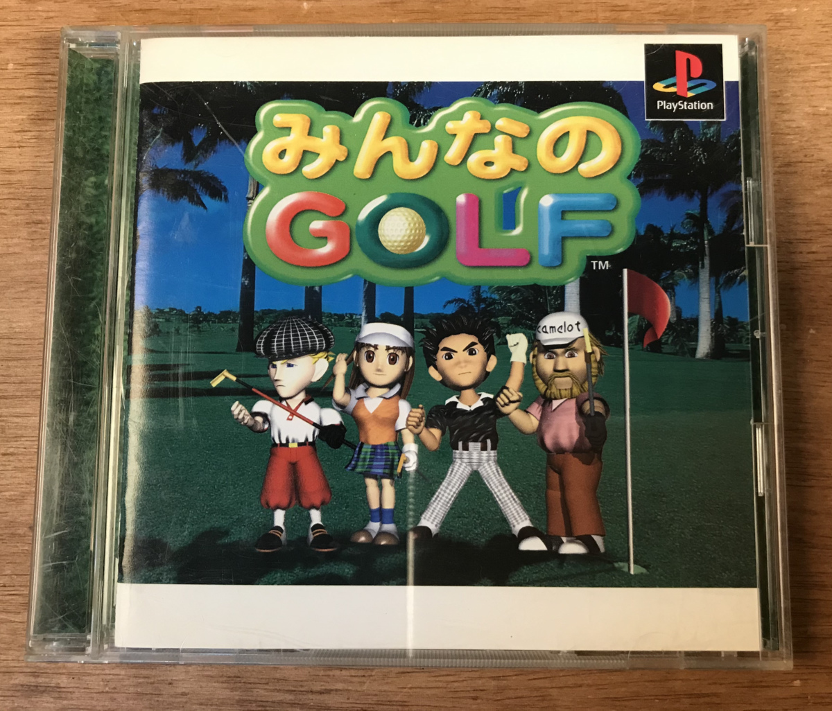 # free shipping # all. GOLF PlayStation 1 game PS1 soft * instructions equipped /.KO./DD-1120