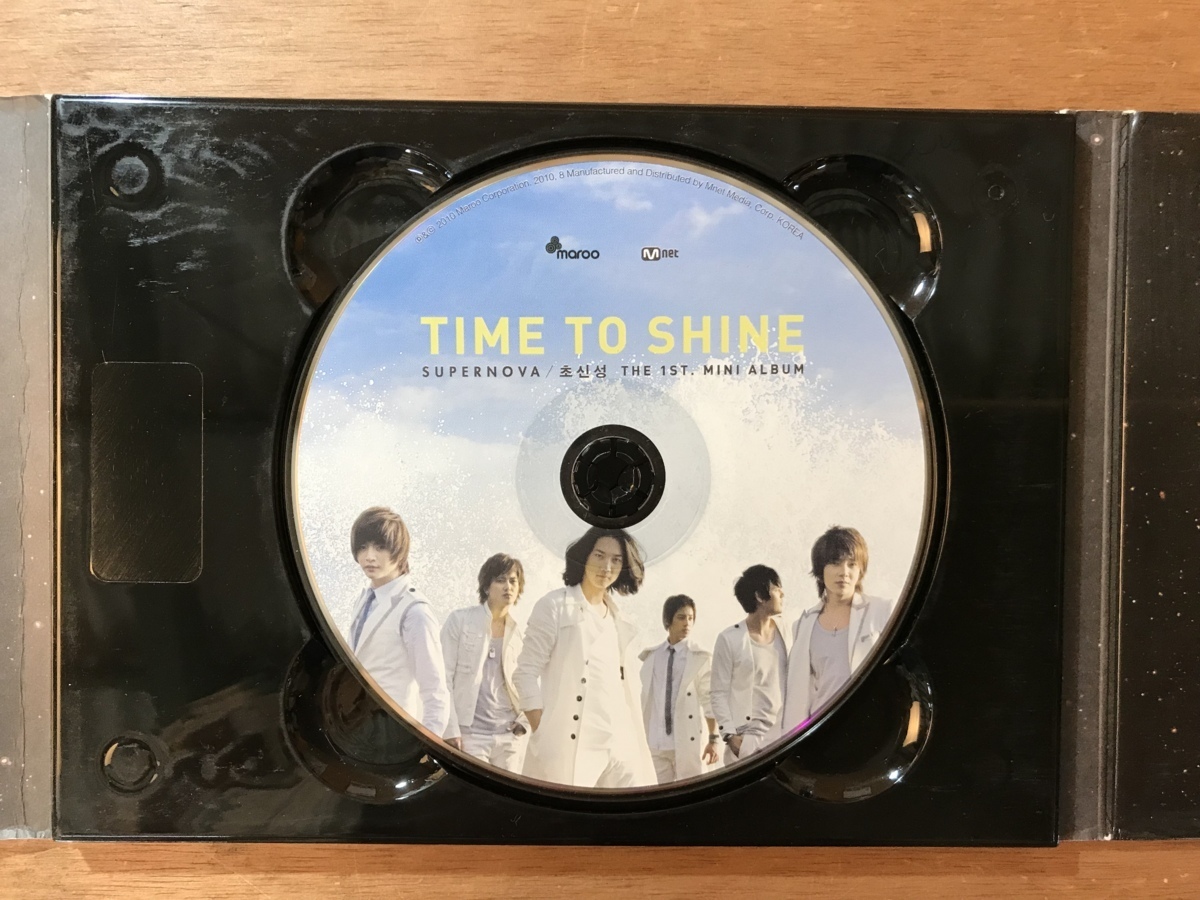 ■送料無料■ TIME TO SHINE SUPERNOVA THE 1ST.MINI ALBUM CD 音楽 MUSIC /くKOら/DD-3625_画像3