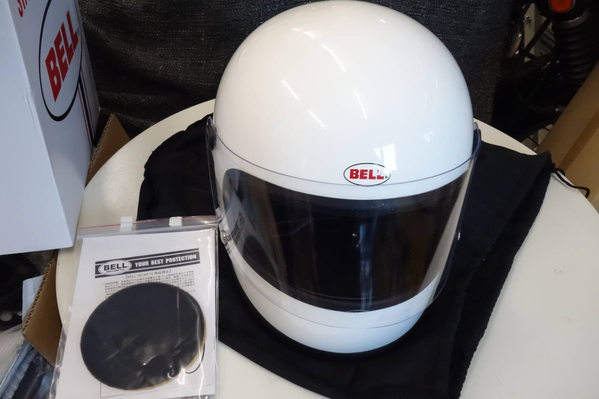 BELL STARⅡ ホワイト 白 ベル Lサイズ 59 60 族ヘル 新品未使用 www