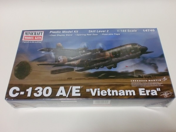 ミニクラフト 1/144 アメリカ空軍 C-130A/E ハーキュリーズ 地獄のベトナム戦争 Hercules USAF Aircraft Vietnam Era MINICRAFT 14748