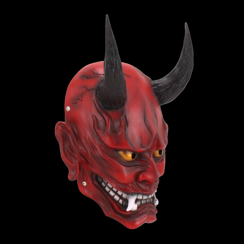  new goods mask cosplay tool mask Halloween COSPLAY supplies red surface ..