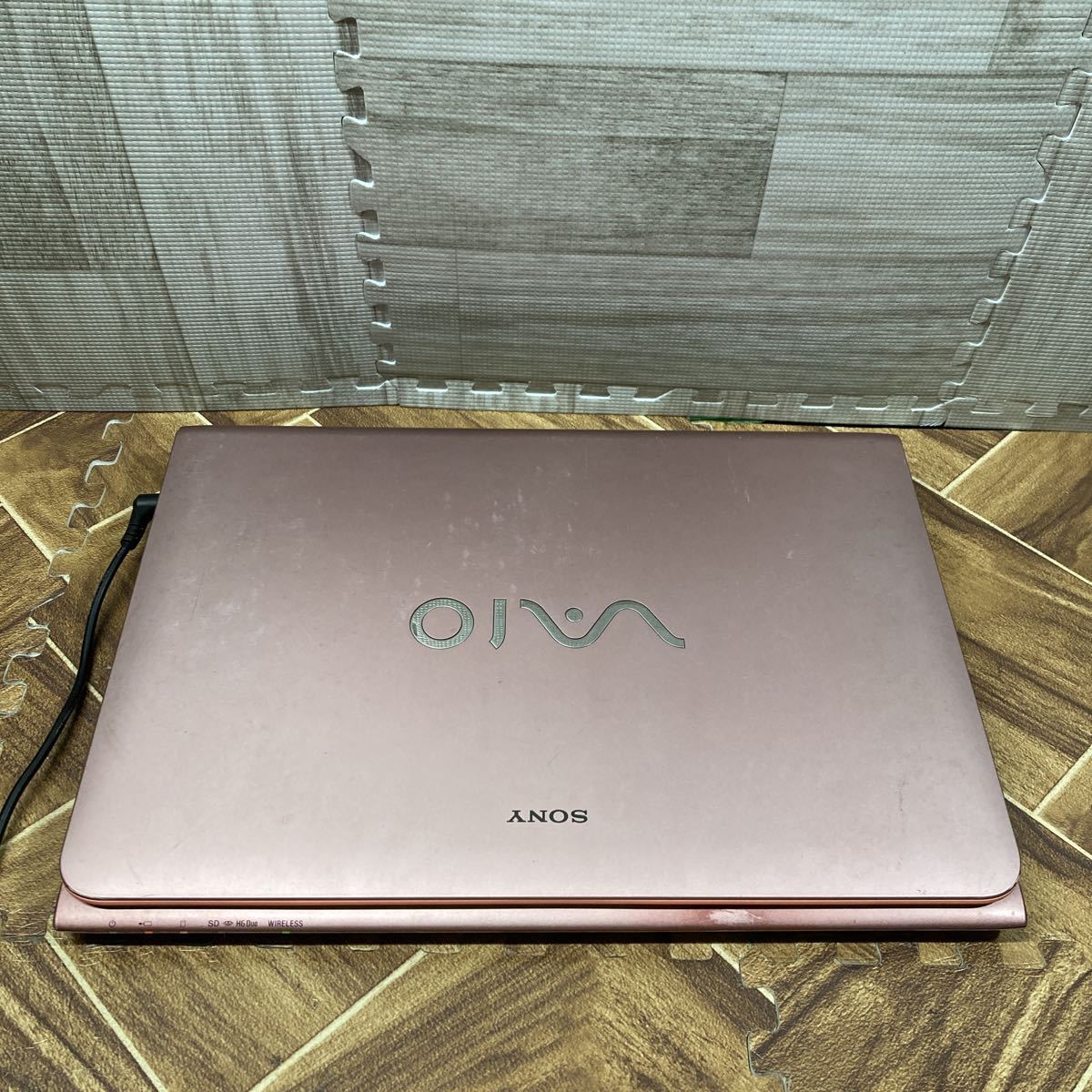 ZZ-2319 激安 最新OS Windows11Pro ノートPC SONY VAIO SVE14A19FJP Core i5 メモリ4GB HDD320GB ピンク Webカメラ搭載 Office 中古品_傷ハゲあり