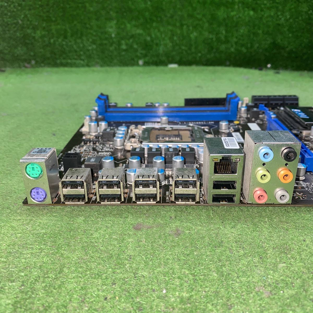 MW-813 激安 マザーボード msi P55-SD50 LGA1156 BIOS立ち上がり確認済み ジャンク_画像8