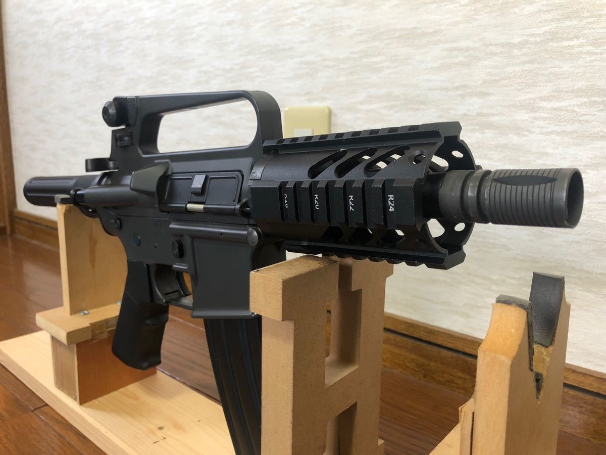 小型・軽量 電動ガン】M16A1パトリオット風ショートカスタム 小型・軽量 電動ガン】M16A1パトリオット風ショートカスタム