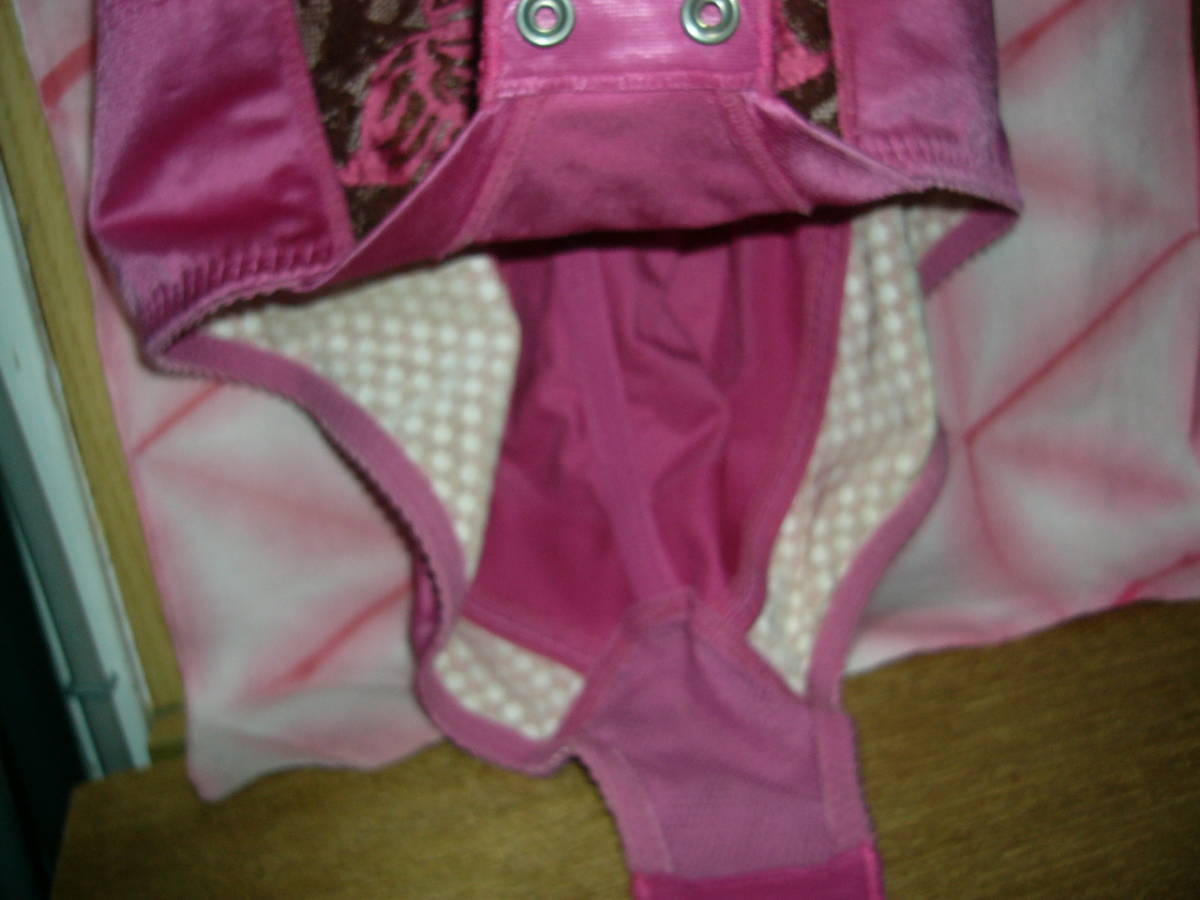  maru ko body suit . integer underwear lustre pink D70.M made in Japan . under wire . pad go in tighten attaching A70cm B88cm H87~95cm Home cleaning settled goods 