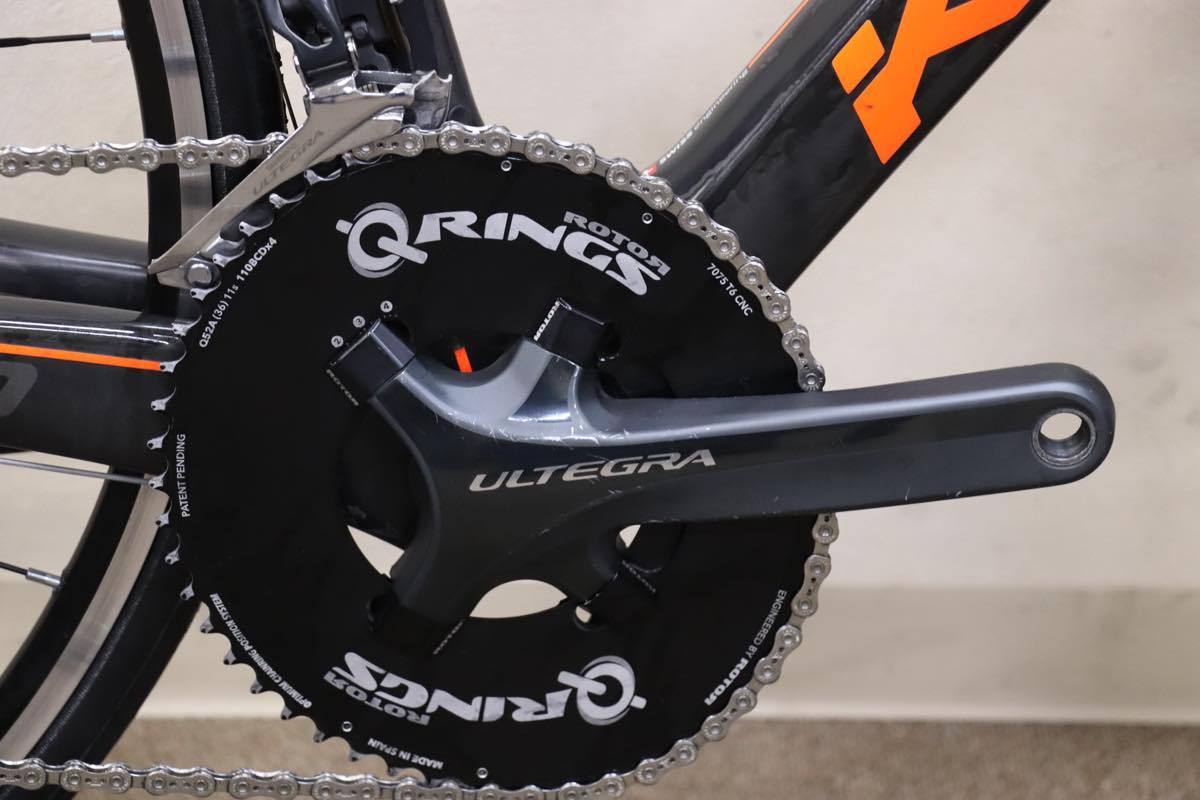 □KEMO ケモ KE-R5 フルカーボン ROTOR Q-RINGS Aero SHIMANO ULTEGRA