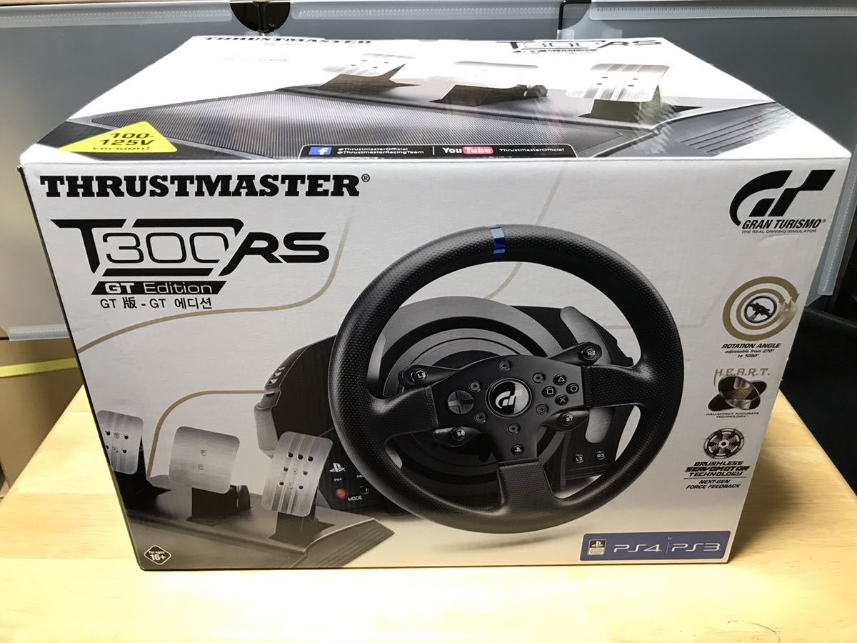 Thrustmaster T300 RS GT Edition スラストマスター ステアリング 
