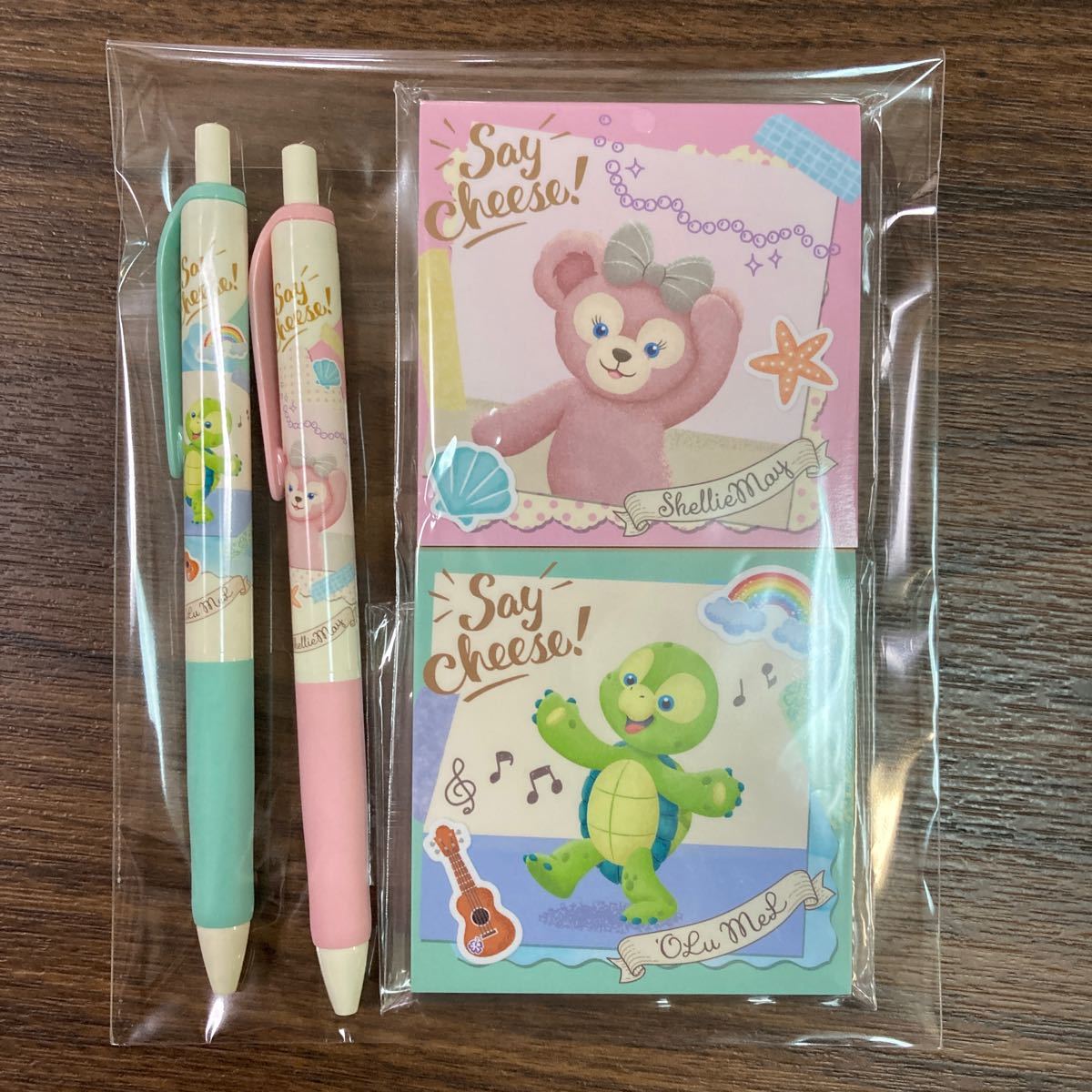 東京ディズニーシー ダッフィー&フレンズ オル シェリーメイ ボールペン メモ帳 セイチーズ