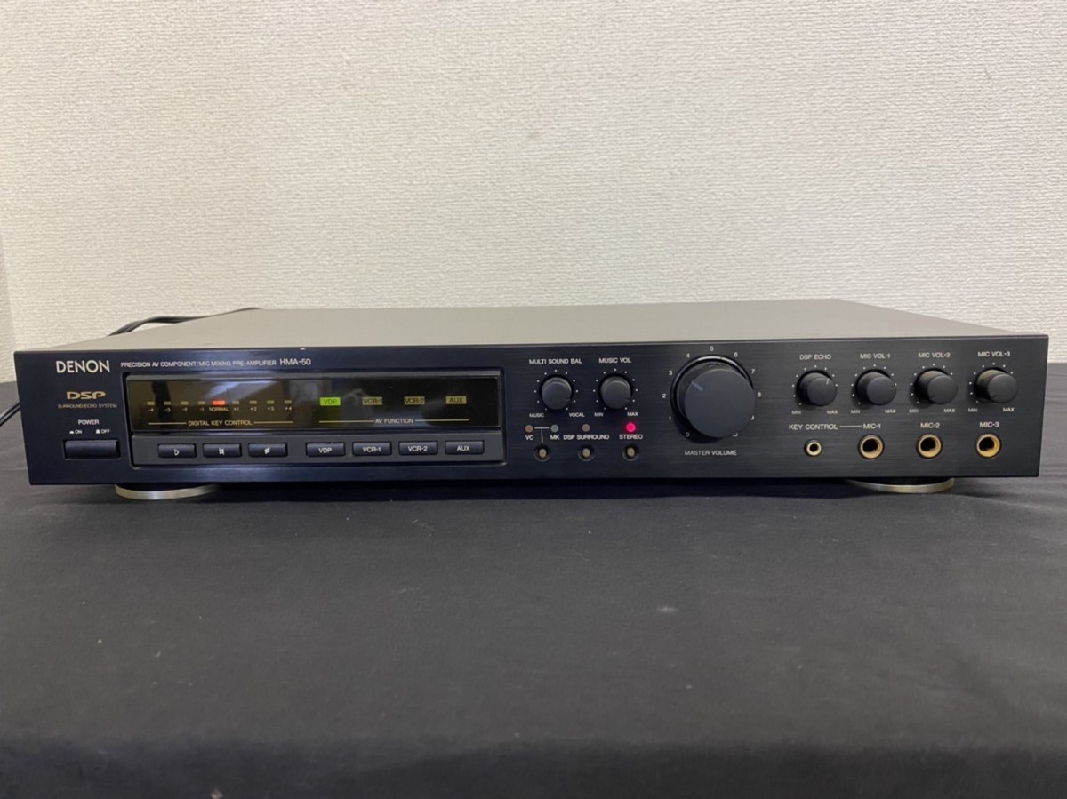 Yahoo!オークション - DENON デノン HMA-50 マイクミキサー Yahoo!オークション - DENON デノン HMA-50 マイクミキサー