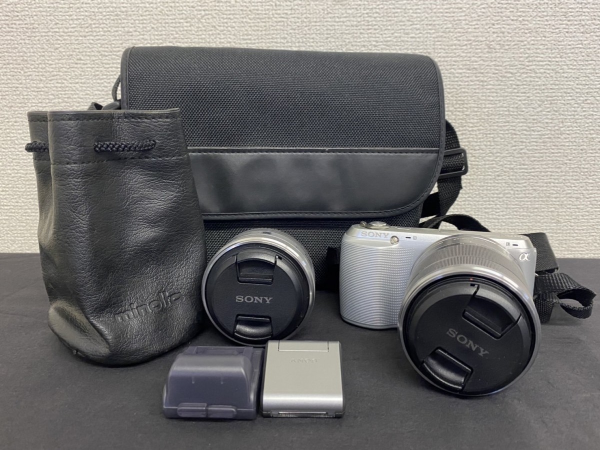 SONY ソニー NEX-C3 ミラーレス一眼 レンズ E3.5-5.6/18-55 OSS 0.25m